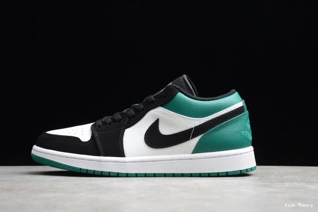 Kicked Out Shoe Store Mystic 1 Low Jordan Black White Green Air 553558-113 0804